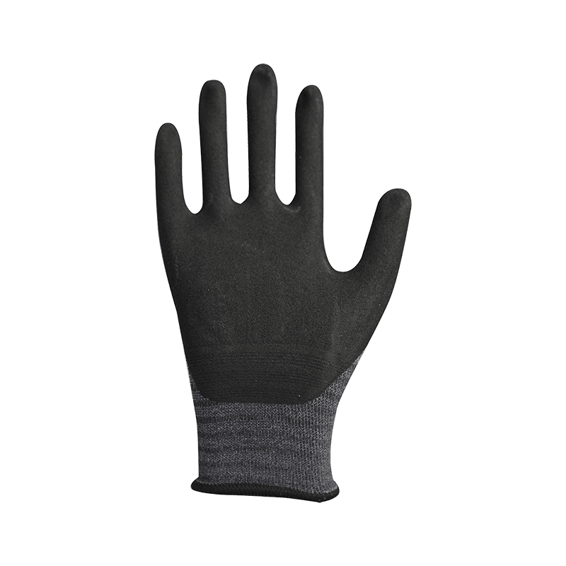 Liner nilon/spandeks 15g dengan salutan nitril berpasir