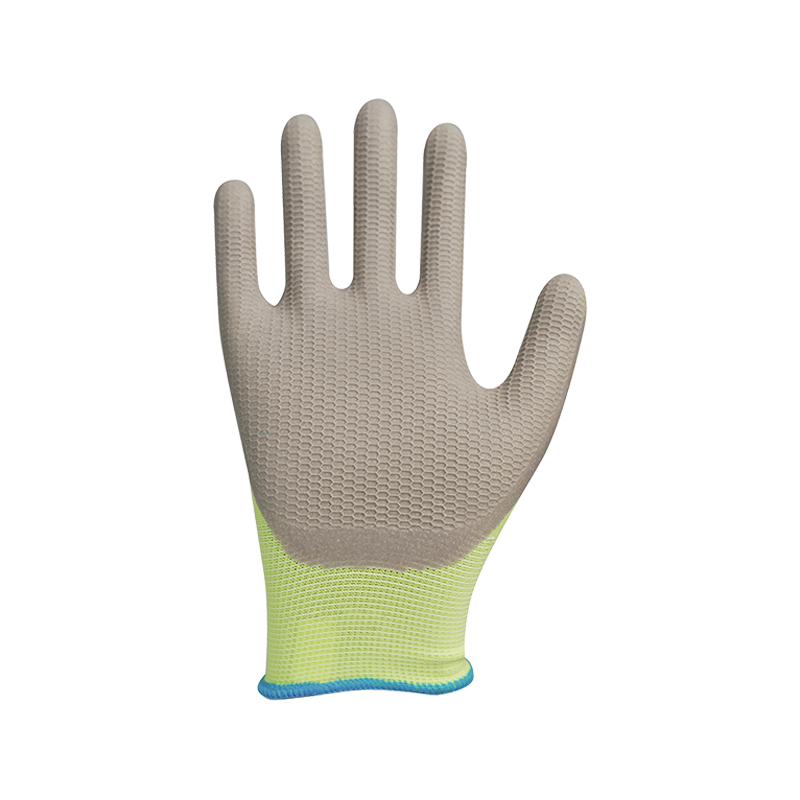 Poliester 13g dengan salutan lateks buih anti slip