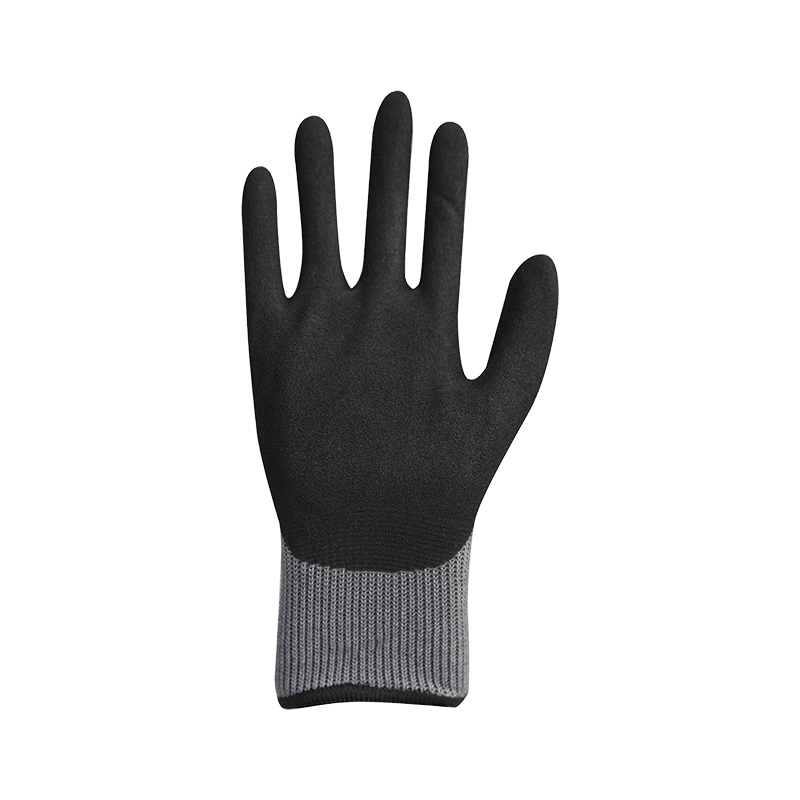 Liner nilon/spandeks 15g dengan salutan nitril berpasir