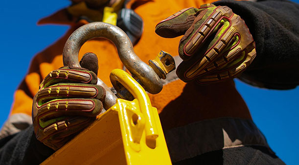 Sarung tangan kerja apa yang anda pakai?